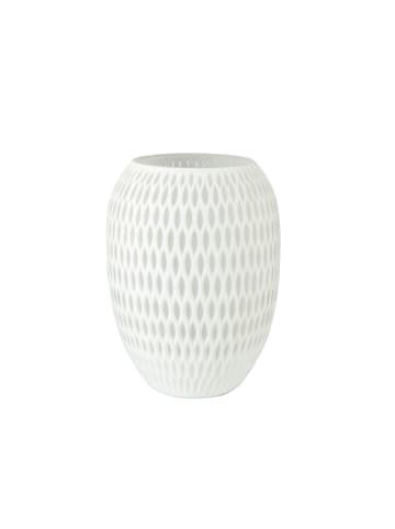 Goebel Vase " White Carved " in Antikweiss