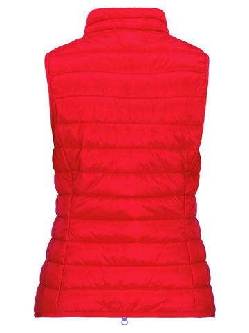 Betty Barclay Steppweste mit Reißverschluss in Poppy Red