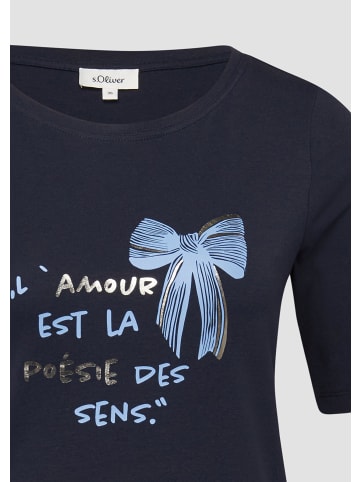 s.Oliver T-Shirt in 59D0_navy