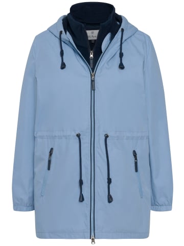 Ulla Popken Parka in helles blau