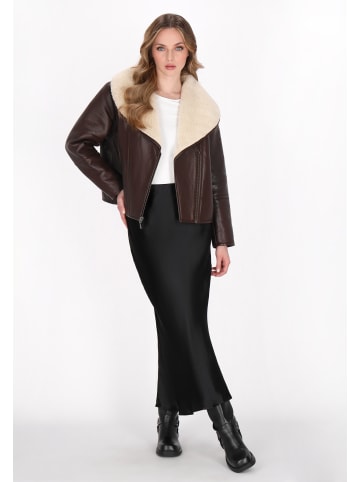 DreiMaster Vintage Women Jacket in coffee brown