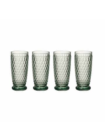 Villeroy & Boch 4er Set Longdrinkgläser Boston Coloured in – 400 ml in Grün