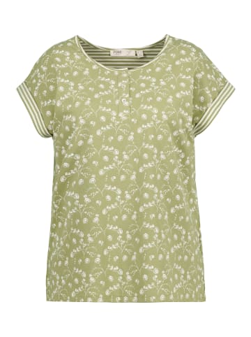 Ulla Popken Pyjama-Shirt in cremé