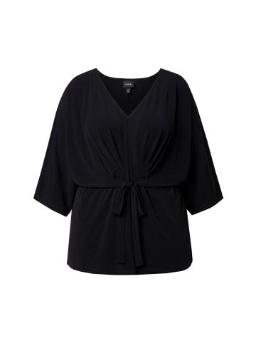 Ulla Popken Strick-Top in schwarz