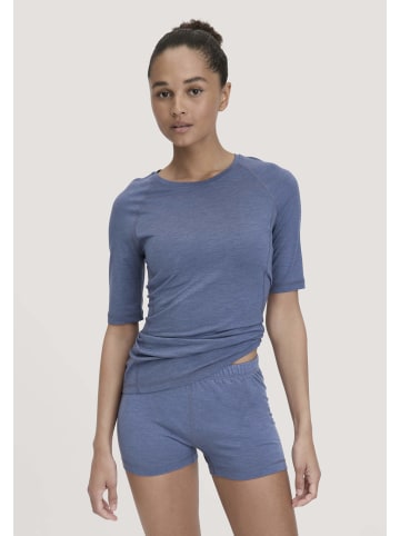 Hessnatur Wool-Silk Panty in indigo blau