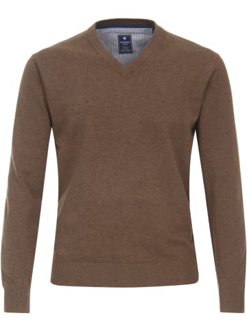 Redmond V-Ausschnitt Pullover in braun