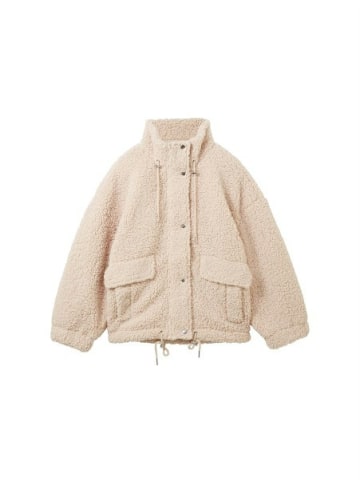 Denim Deluxe Bomberjacke für Damen in beige