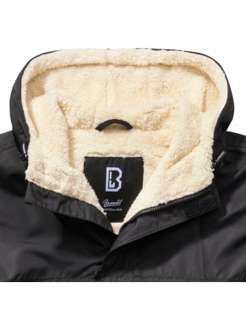 Brandit Jacke in Schwarz