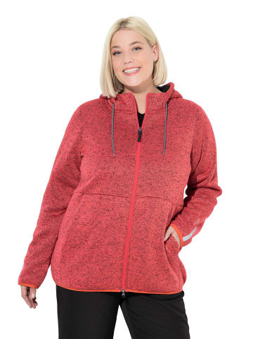 Ulla Popken Sweatjacke in koralle