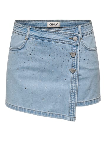 ONLY Jeansrock in Light Blue Denim