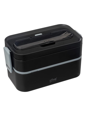 5five Simply Smart Lunchbox in schwarz