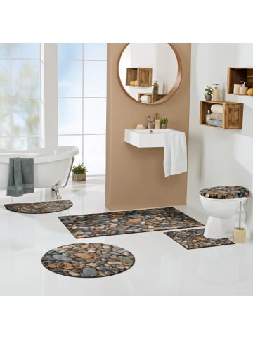 Erwin Müller Badematte Steine in grau