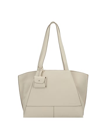 Tom Tailor Adrienn Shopper Tasche L 40 cm in off white