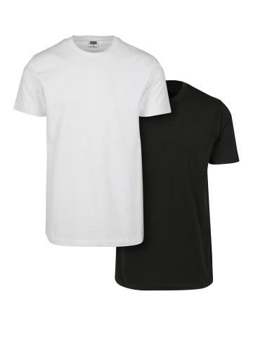 Urban Classics T-Shirt kurzarm in khaki+redwine