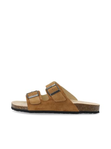 Bianco Sandalen mit Schnallen in Tan