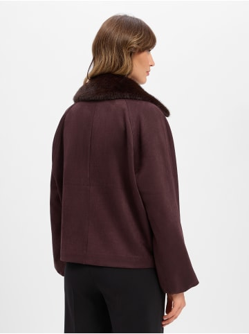 Zero  Kunstlederjacke in schoko