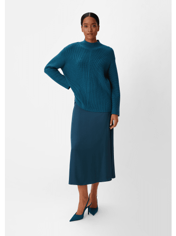 comma Strickpullover langarm in Petrol