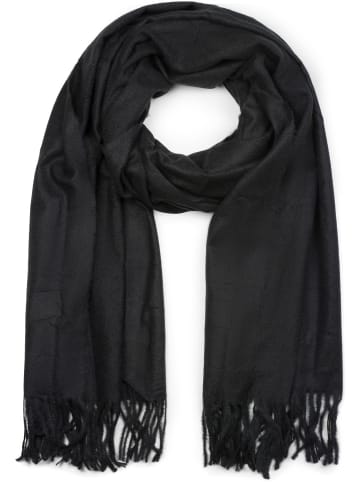 styleBREAKER Schal in Schwarz