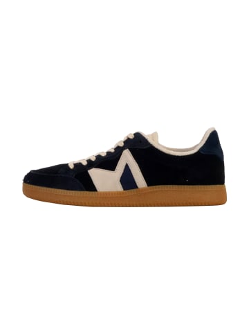 Morrison Leder-Sneaker Blau