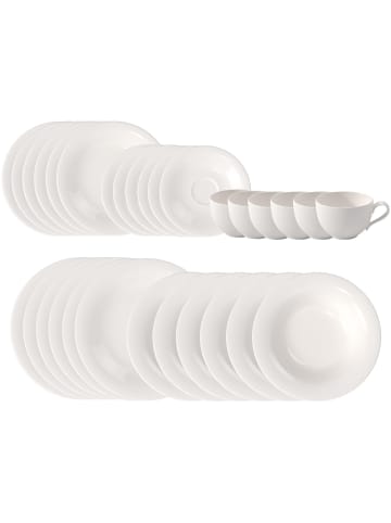 like. by Villeroy & Boch 30-tlg. Teller-Set Essential in in weiß