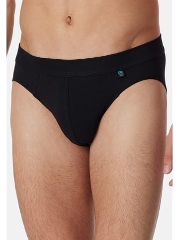 Schiesser Rio Slip / Unterhose Long Life Cotton in Schwarz