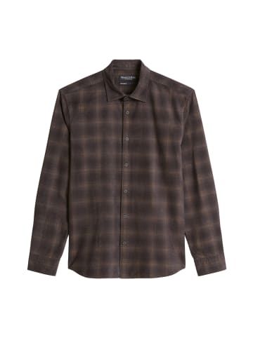Marc O'Polo Hemd regular in Dark Brown