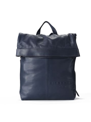 LIEBESKIND BERLIN Elvira Daypack Leder 66 cm Laptopfach in cobalt night