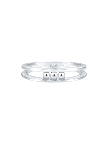 Elli Ring 925 Sterling Silber Geo, Kugel in Silber