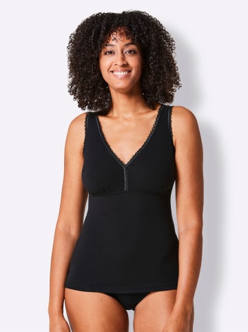 WITT WEIDEN BH-Hemd in schwarz