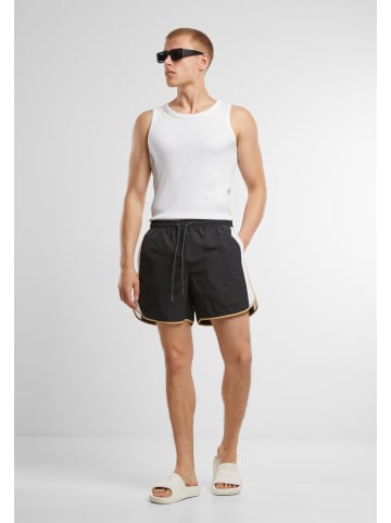 Urban Classics Urban Classics Retro Look Swim Shorts in black