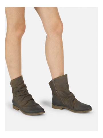 Felmini Wide Fit Stiefelette in Grün