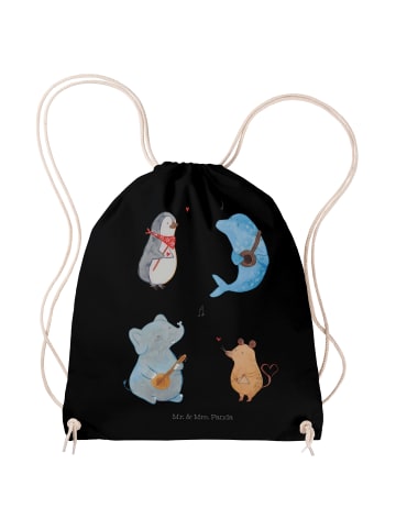 Mr. & Mrs. Panda Gym-Tasche Big Einheit ohne Spruch in Schwarz