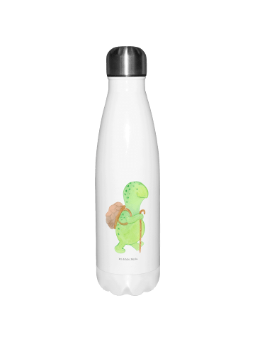 Mr. & Mrs. Panda Sport Trinkflasche Schildkröte Wanderer ohne Sp... in Weiß