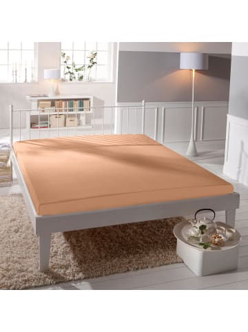 Estella Single-Jersey Spannbettlaken in sand