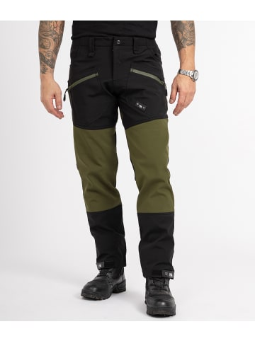 Rock Creek Softshellhose in Schwarz