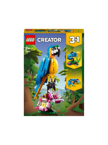 LEGO Bausteine Creator 31136 Exotischer Papagei - ab 7 Jahre