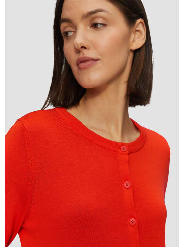 s.Oliver Strickjacke langarm in Orange