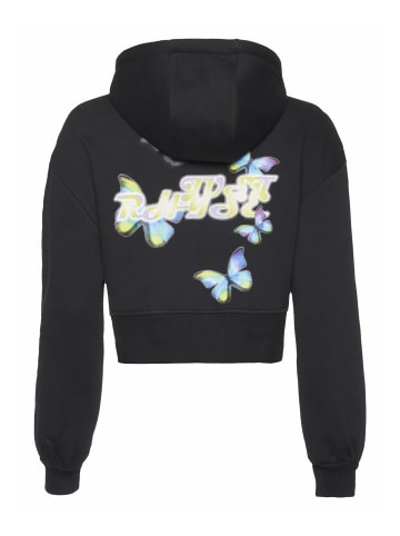 Just Rhyse Just Rhyse Just Rhyse Glow Zip Hoody in black