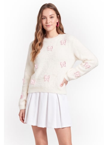 myMo Women Sweater in Cream