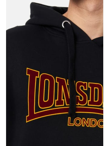 Lonsdale Hoodie "Hooded Classic Ll002" in Schwarz