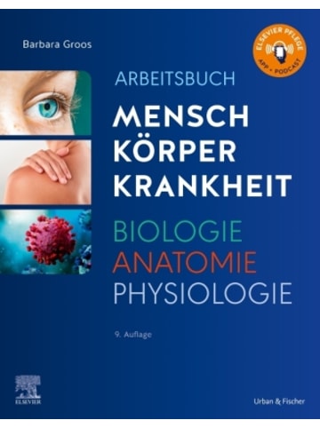 Elsevier München Buch - Arbeitsbuch zu Mensch Körper Krankheit & Biologie Anatomie Phys