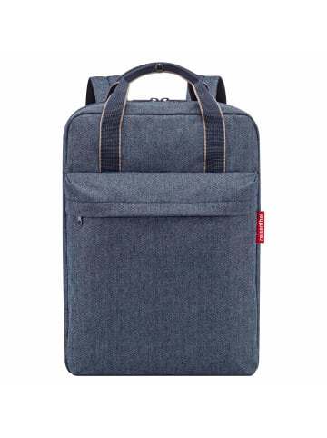 Reisenthel allday Rucksack M - 15.6" 39 cm in herringbone dark blue