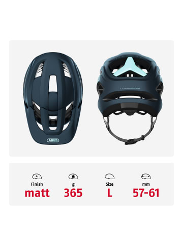 ABUS Fahrradhelm CliffHanger in midnight blue