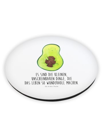 Mr. & Mrs. Panda magnet Avocado Kern mit Spruch in Weiß