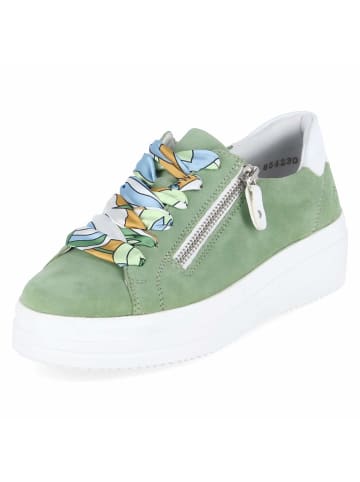 remonte Schnürhalbschuh in grün