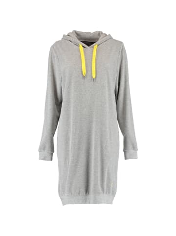 Cawö Home Cawö Home Hoodies Damen Kapuze Active Hoodie 820 grau-melange-gelb - 75 in grau-melange-gelb - 75