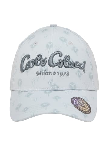 Carlo Colucci Baseball Cap Dengel in Grau