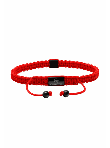 GT COLLECTION Armband Pyramid in red