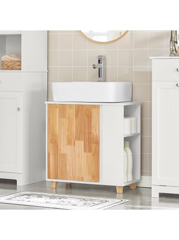 SoBuy Unterschrank in Reinweiß - (W) 40 x (H) 60 x (L) 59 cm