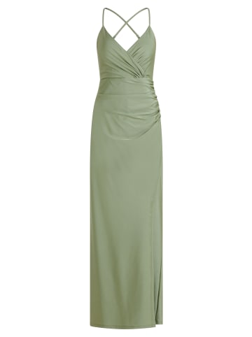 Vera Mont Abendkleid figurbetont in Autumn Green